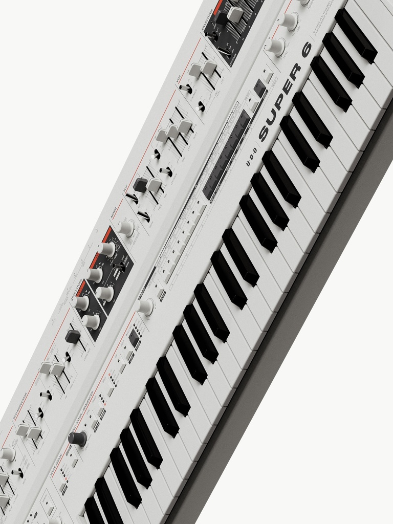 UDO Audio Super 6 Keyboard White SE