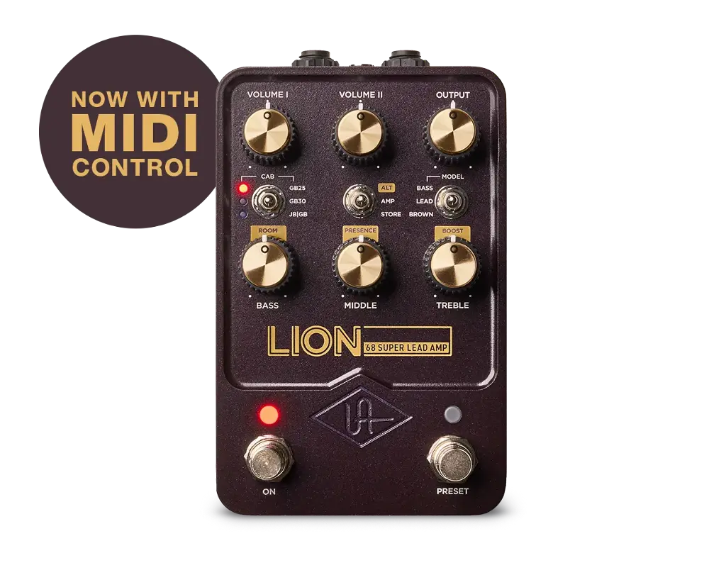 Universal Audio UAFX Lion '68 Super Lead Amp (B-Stock)