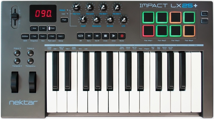 Nektar Impact LX25+
