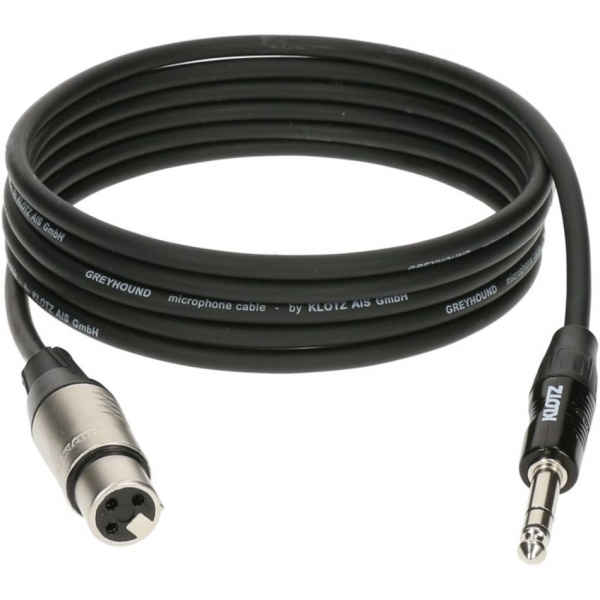 Klotz Greyhound XLR-JACK kábel 0,6m