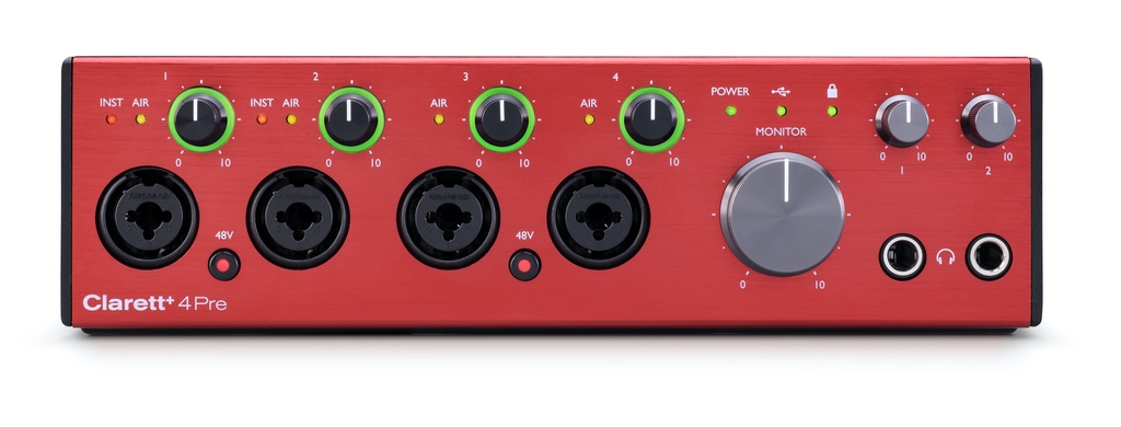 Focusrite Clarett+ 4Pre