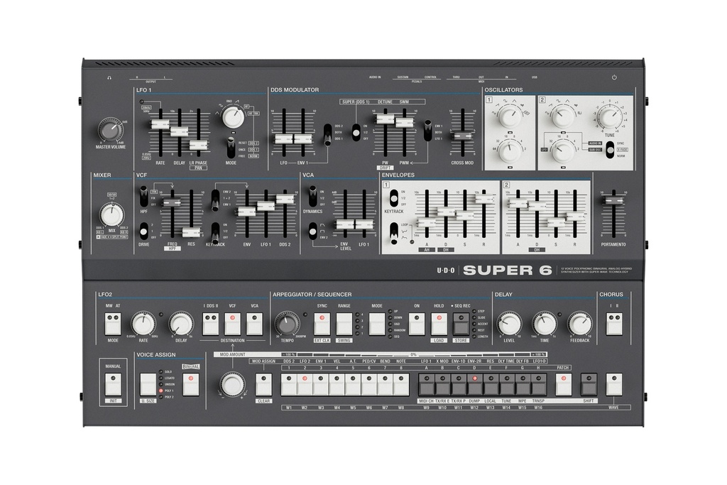 UDO Audio Super 6 Desktop LTD black