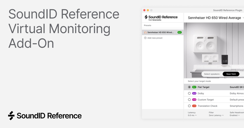 Sonarworks SoundID Reference Virtual Monitoring Add-On (letölthető verzió)