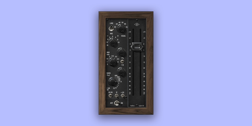Universal Audio Helios Type 69 Preamp and EQ