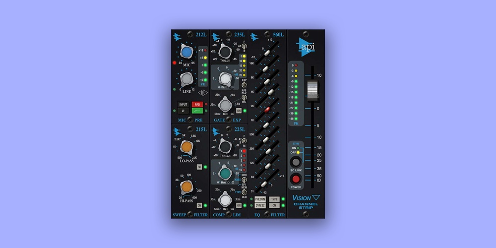 Universal Audio API Vision Channel Strip
