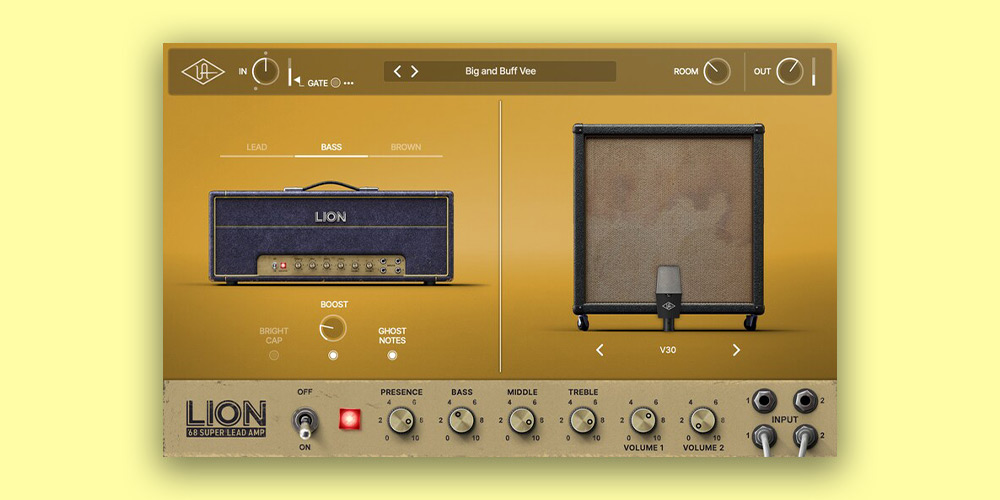 Universal Audio UAD Lion '68 Super Lead Amp