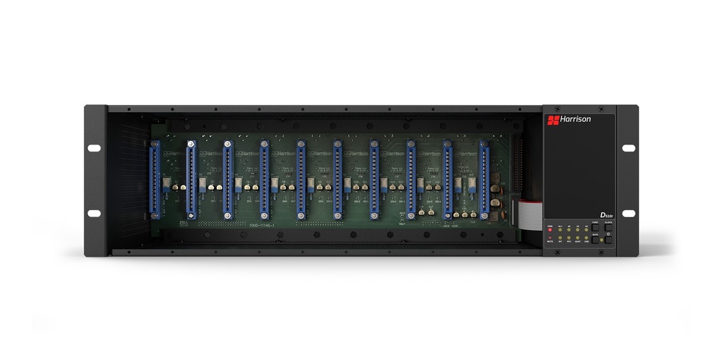 Harrison 500 Rack with Dante card