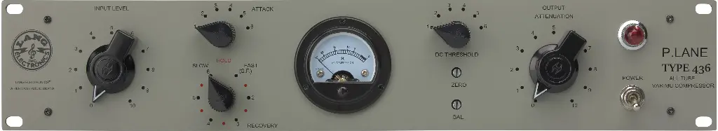 Heritage Audio Lang Electronics P.Lane 436 VariMu Tube Compressor