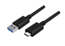 Unitek Prémium USB 3.1 Gen 1 USB C apa - USB A apa kábel, 1 m